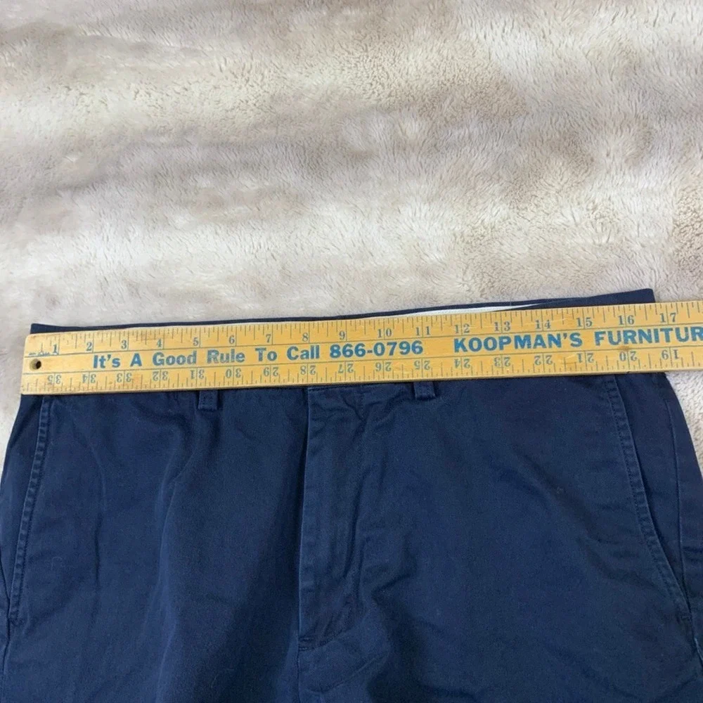 Polo Ralph Lauren Mens Classic Fit Chino Pants‎ Navy Blue 100% Cotton 34x32